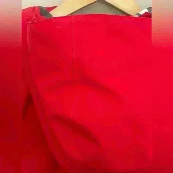 Spyder Red/White/Black Geometric Pattern Ski Coat Kids Size 14 - Picture 12 of 16